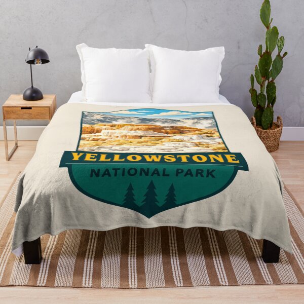 Item preview, Yellowstone National Park Retro Design, Old Faithful Wyoming US designed and sold by Gideon Emmerich.
