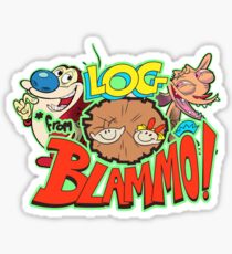 Ren and Stimpy Stickers | Redbubble