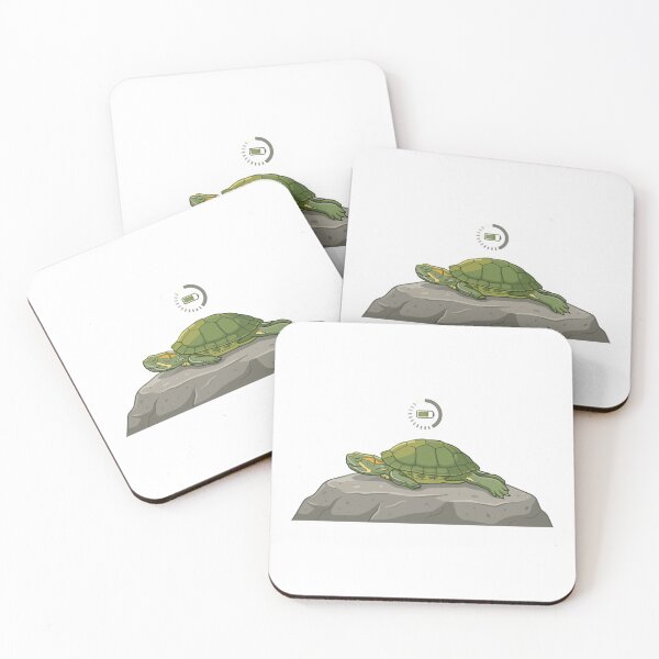 Item preview, Recharging Please Wait Funny Red-Eared Slider designed and sold by Petzzz.