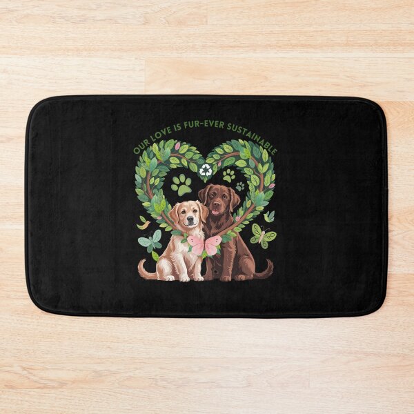 Item preview, Our Love is Fur-ever Sustainable - Eco Friendly Dogs designed and sold by aga4kids.