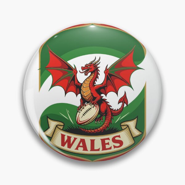 Item preview, Pure Rugby Spirit Red Dragon Motif designed and sold by taiche.