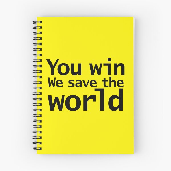Item preview, Pluribus TV Show You Win We Save The World designed and sold by ellenhenry.