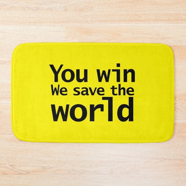 Item preview, Pluribus TV Show You Win We Save The World designed and sold by ellenhenry.
