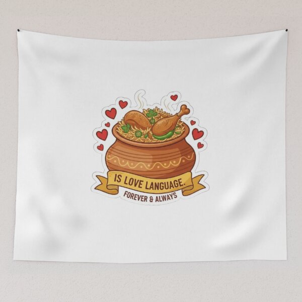 Item preview, Biryani Is My Love Language - Forever & Always designed and sold by RickyStick.