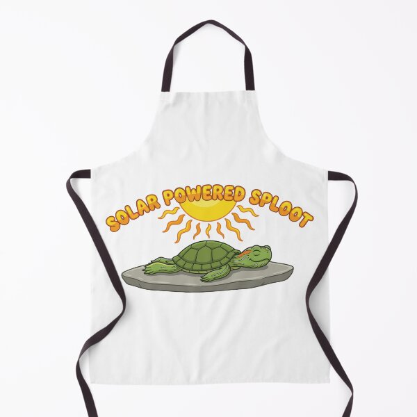 Item preview, Solar Powered Sploot Lazy Red-Eared Slider Turtle designed and sold by Petzzz.
