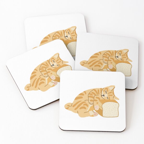Item preview, Cat Napping On Bread designed and sold by itscatnotkat.