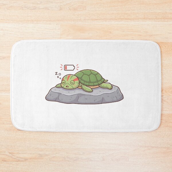 Item preview, Battery Low Funny Basking Red-Eared Slider designed and sold by Petzzz.