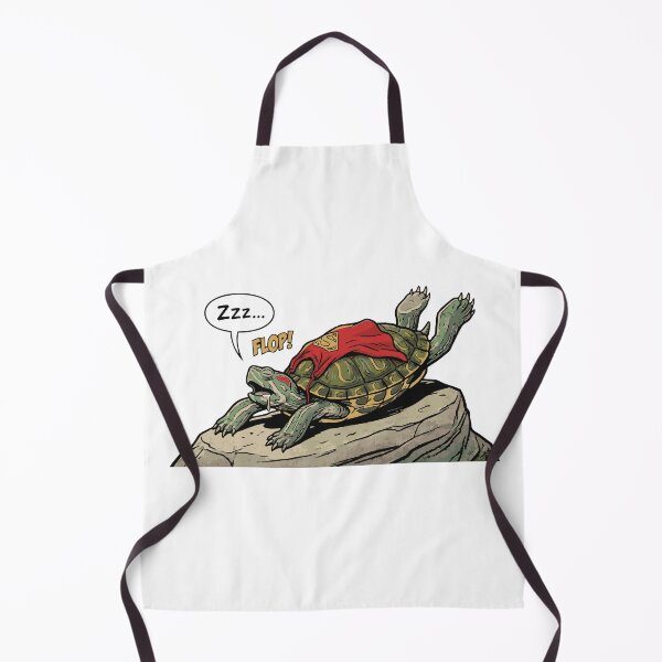 Item preview, Superman Pose Champion Funny Red-Eared Slider designed and sold by Petzzz.