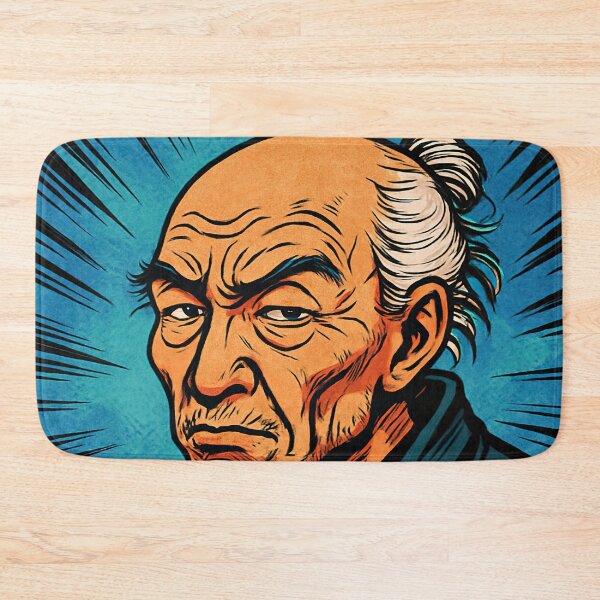 Item preview, Katsushika Hokusai, portrait | Comics - Cartoon style designed and sold by ComicsFactory.