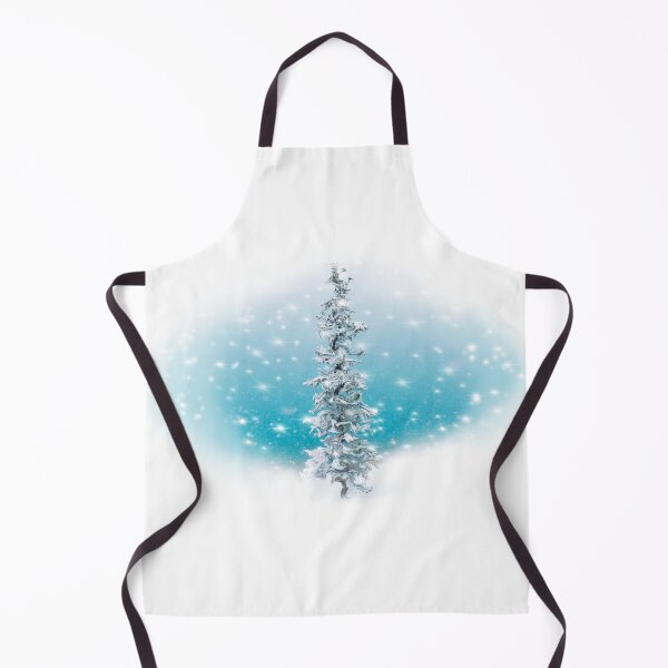 Item preview, Romantic abstract pine tree, winter snow scene designed and sold by hollycooper.