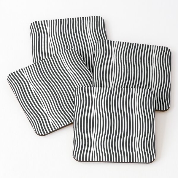 Item preview, Hypnotic Wave Line Illusion designed and sold by The Gilded Canvas.