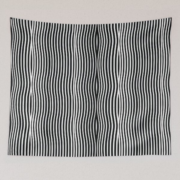 Item preview, Hypnotic Wave Line Illusion designed and sold by The Gilded Canvas.