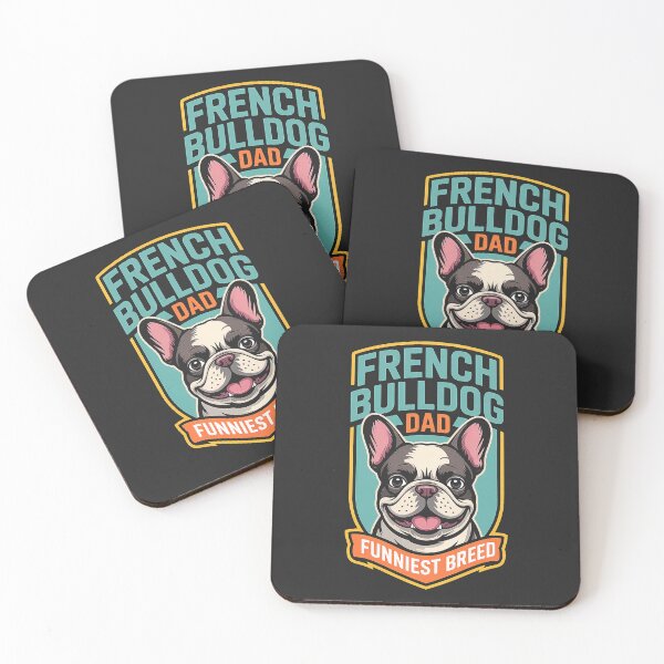 Item preview, Funny French Bulldog Gift - Retro Badge designed and sold by EverydayThreadz.