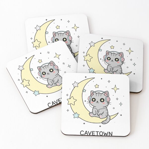 Item preview, Cavetown Cat – Pastel Indie Music Vibes Art designed and sold by TrendNova Studio.