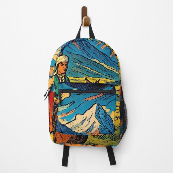 Item preview, Kazakhstan landscape | Comics - Cartoon style designed and sold by ComicsFactory.