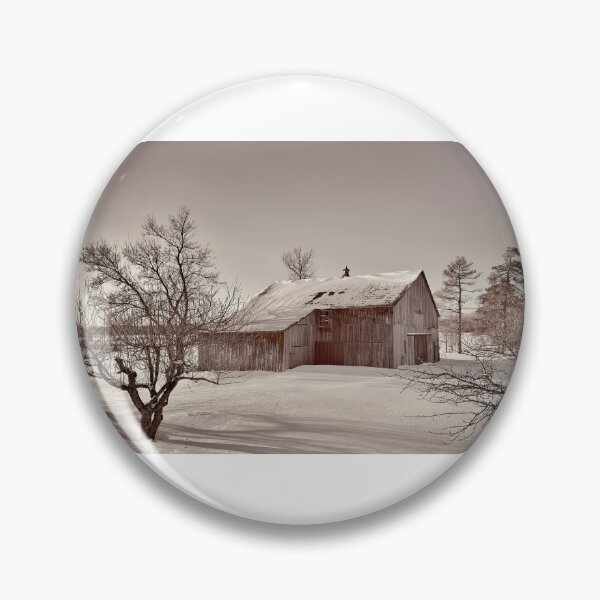 Item preview, Old barn in winter (sepia tone) designed and sold by James Cumming.