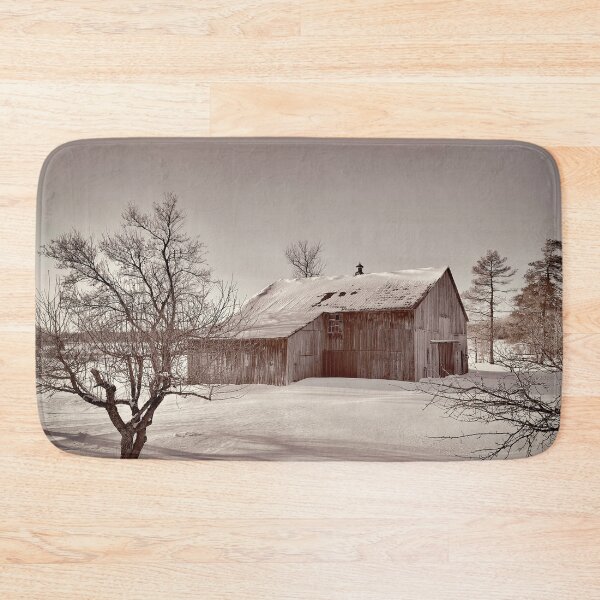 Item preview, Old barn in winter (sepia tone) designed and sold by James Cumming.
