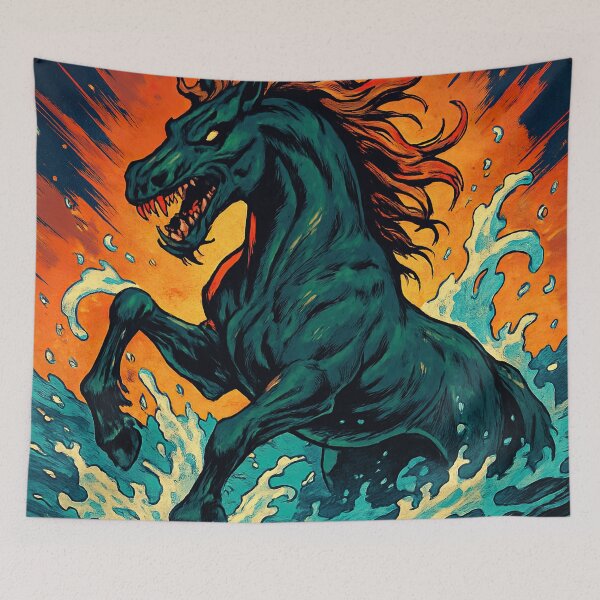 Item preview, Kelpie, fantastic creature  | Comics - Cartoon style designed and sold by ComicsFactory.