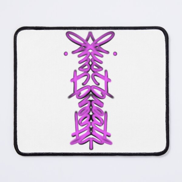 Item preview, Just breath -pink calligraphy script handwritten inspiration  designed and sold by hollycooper.