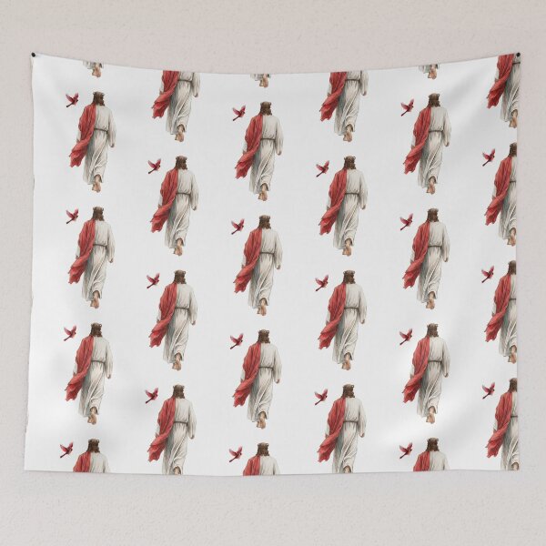 Item preview, Jesus and Cardinal designed and sold by Roy & Tiffany.