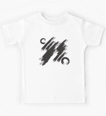abstract brushstroke Kids Tee