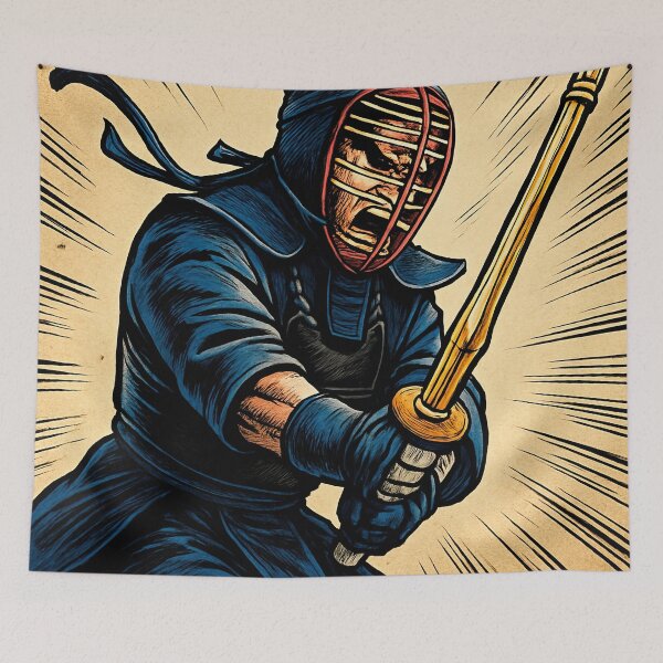 Item preview, Kendo fighter | Comics - Cartoon style designed and sold by ComicsFactory.