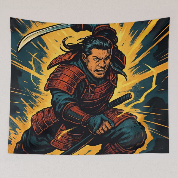 Item preview, Kenjutsu fighter Kenjutsu fighter | Comics - Cartoon style designed and sold by ComicsFactory.