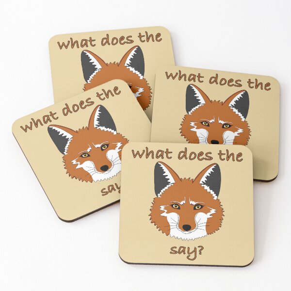 Item preview, Fox Say designed and sold by Angela’s Doodles.