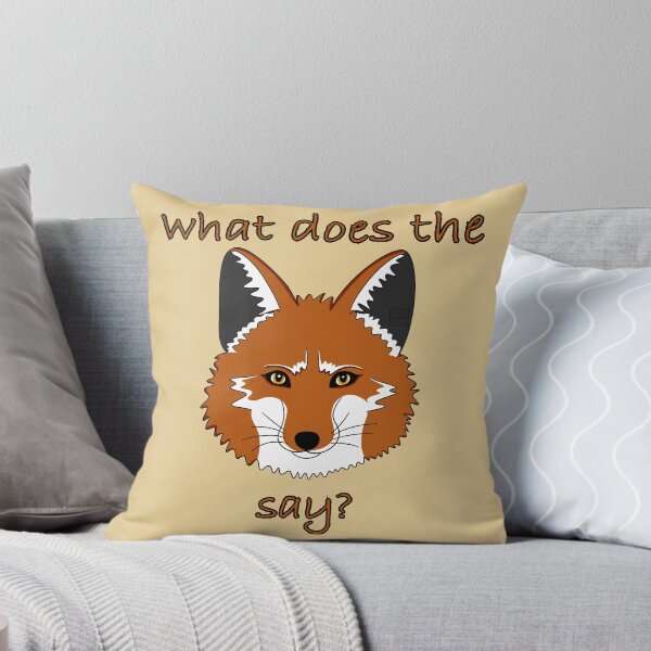 Item preview, Fox Say designed and sold by Angela’s Doodles.