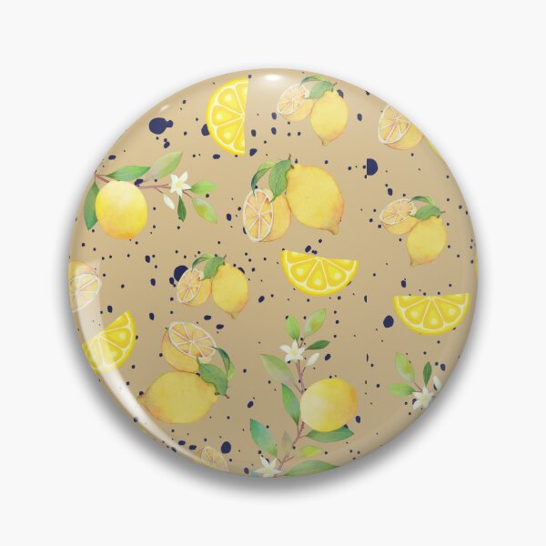 Item preview, Summer Lemon Pattern designed and sold by ApricityPhrases.