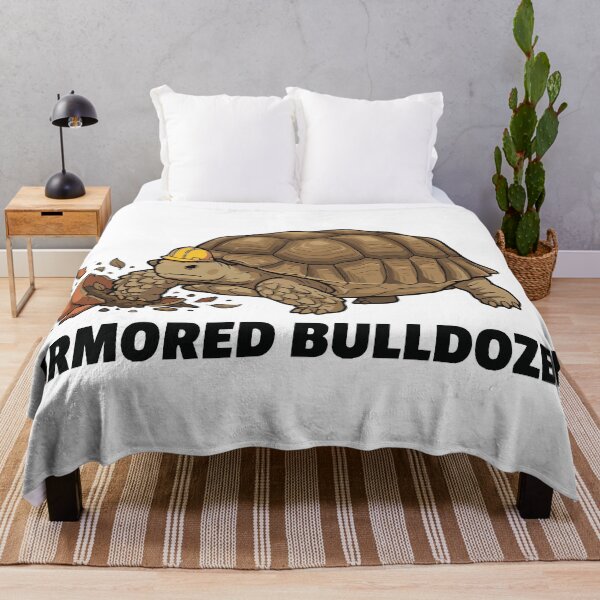 Item preview, The Armored Bulldozer Funny Giant Sulcata Tortoise designed and sold by Petzzz.