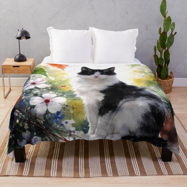 Item preview, Cat Amidst Colorful Foliage designed and sold by cuprum.