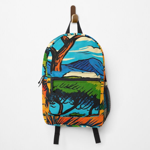 Item preview, Kenya landscape | Comics - Cartoon style designed and sold by ComicsFactory.