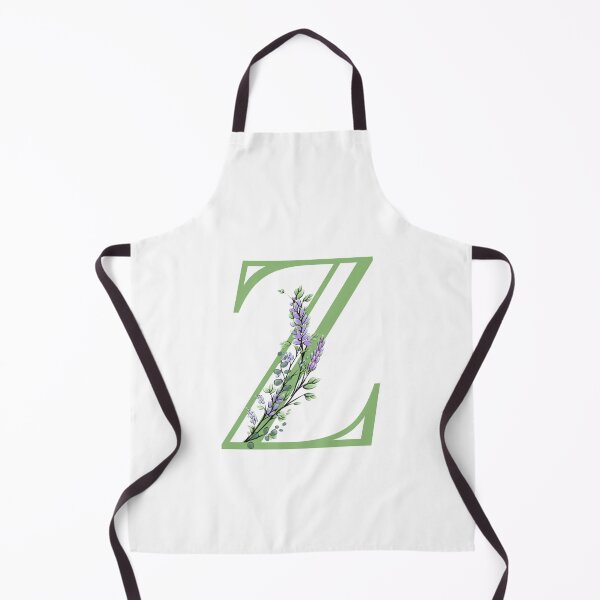 Item preview, The letter “Z” | romantic Eucalyptus and Lavender floral illustration | floral Monograms designed and sold by hollycooper.
