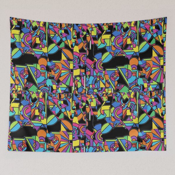 Item preview, Geometric explosion of color designed and sold by Sigtrix.
