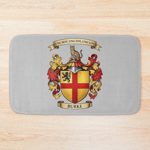 Item preview, The Burke Family Coat of Arms designed and sold by BagTown Clans.