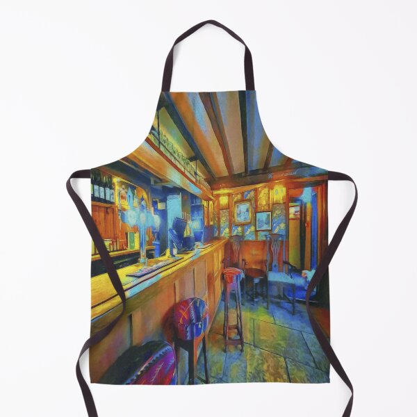 Item preview, Cozy Country Pub Van Gogh Style designed and sold by Londonimages.