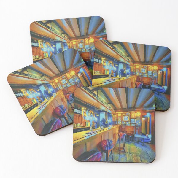 Item preview, Cozy Country Pub Van Gogh Style designed and sold by Londonimages.