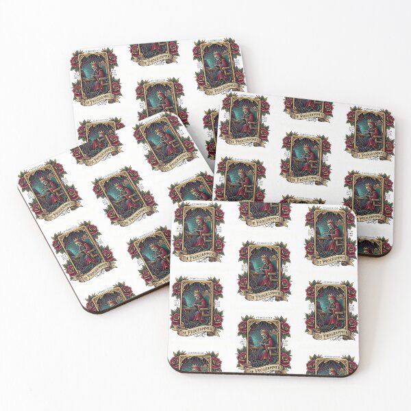 Item preview, The Programmer tarot card designed and sold by Chroma Drift.