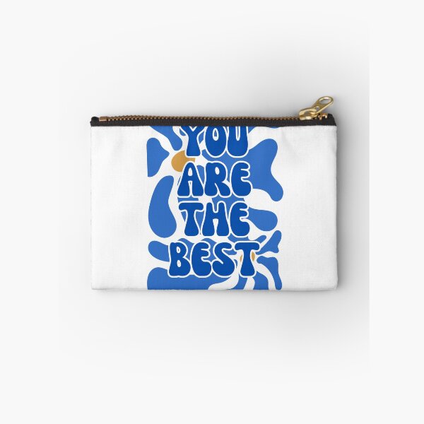 Item preview, “You Are the Best” in Blue Tones – Motivation Illustration designed and sold by iamKRUK.