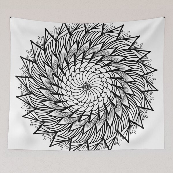 Item preview, detailed mandala designed and sold by Anna's Gallery.