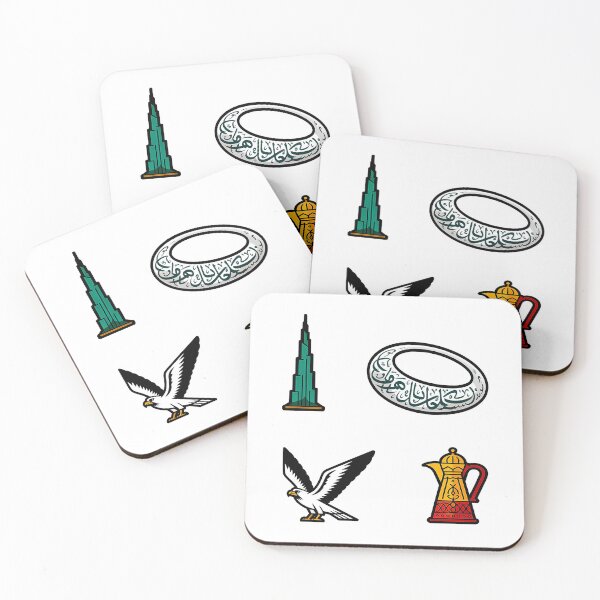 Item preview, Dubai United Arab Emirates Landmarks Icon Vector Art designed and sold by sky11PP.
