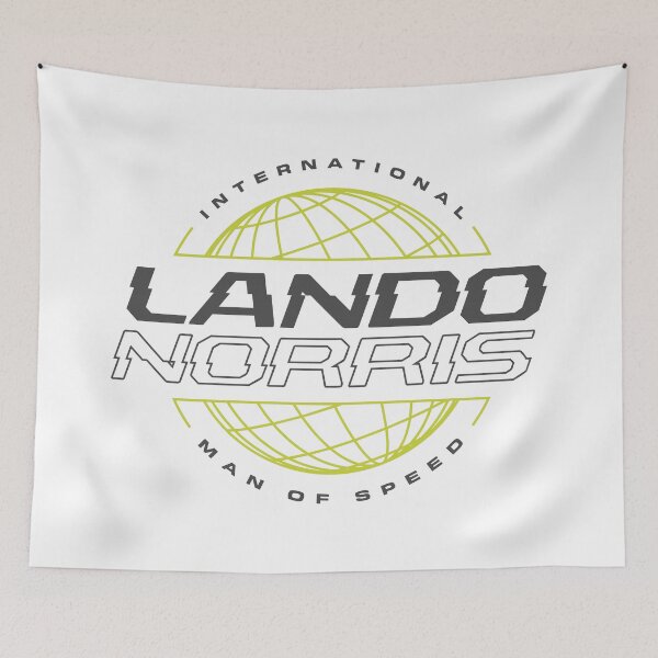 Item preview, Lando Norris McLaren Formula 1 Globe Design Black designed and sold by Novaque.