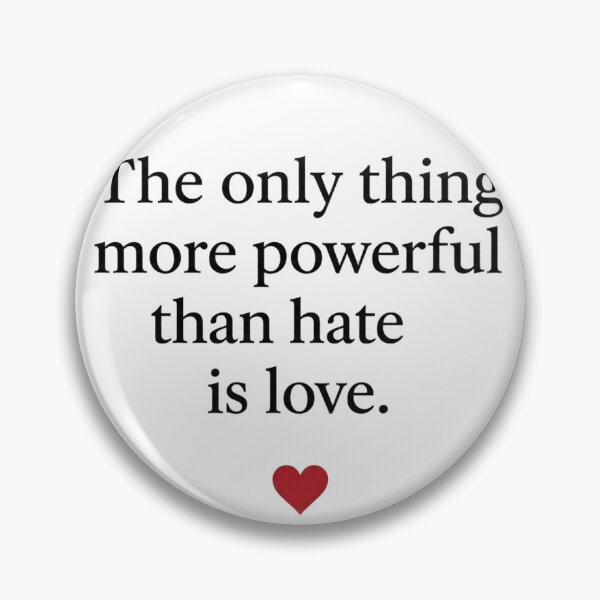 Item preview, the only thing more powerful than hate is love - bad bunny designed and sold by AENAcharms.