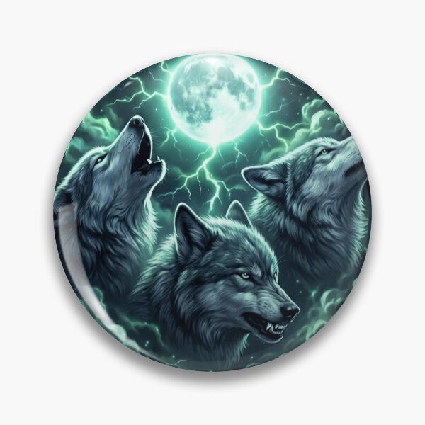 Item preview, Three Wolves Human By Chance Alpha By Choice designed and sold by SkeletonsDanger.
