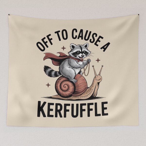 Item preview, Off To Cause A Kerfuffle designed and sold by Lichtisign.