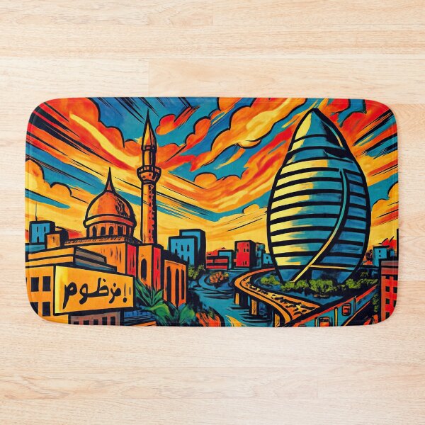 Item preview, Khartoum, city | Comics - Cartoon style designed and sold by ComicsFactory.