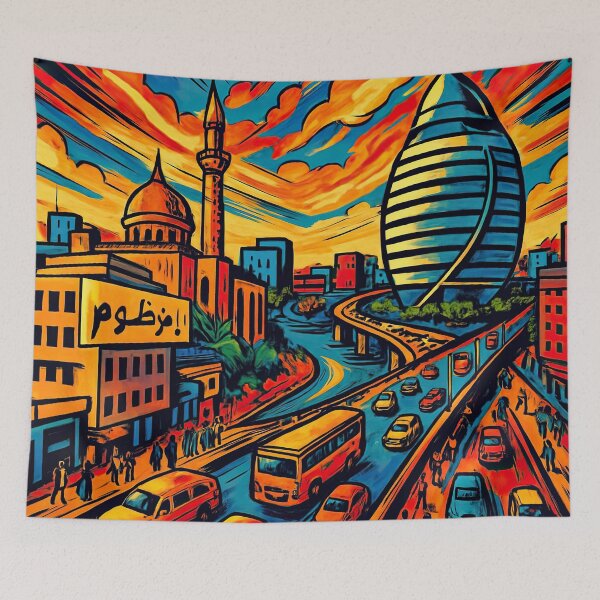Item preview, Khartoum, city | Comics - Cartoon style designed and sold by ComicsFactory.