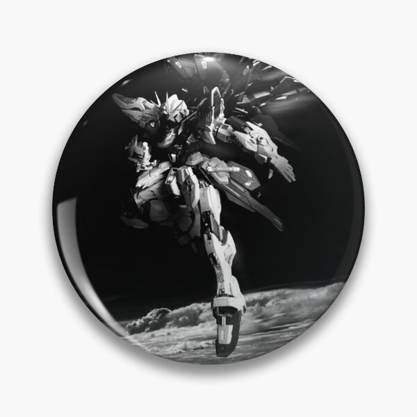 Item preview, black white ZGMF-X20A Strike Freedom Gundam seed digital imaging illustration digital art designed and sold by sabartgunpla.