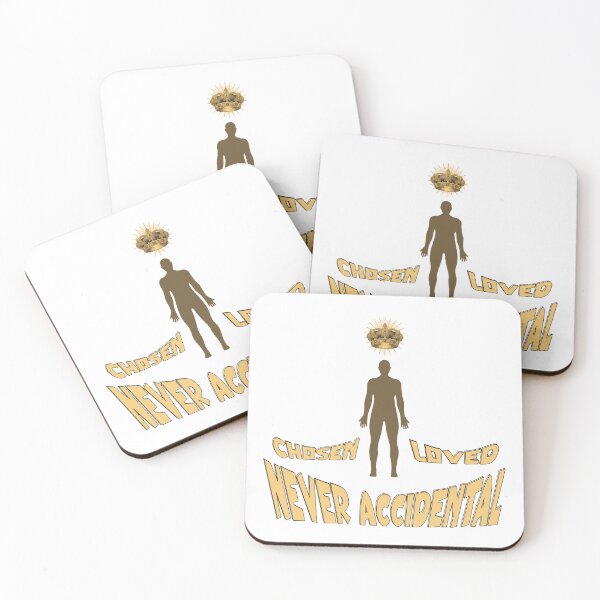 Item preview, Chosen. Loved. Never Accidental. – Crowned Identity Inspirational Design designed and sold by TestudoDesign.